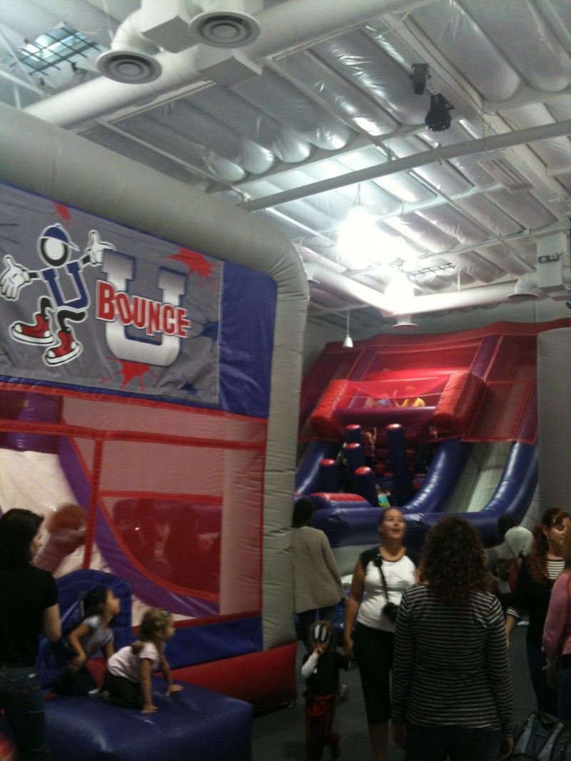 The "first bounce room" at Bounce U in Huntington Beach, CA.