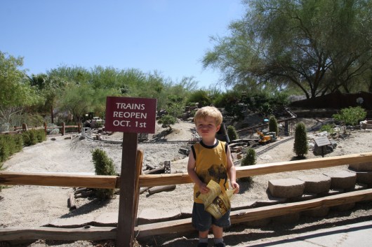 June 20 2010 2.5yo T at trains