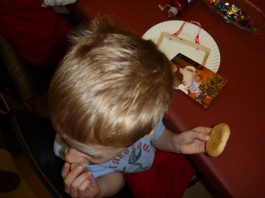 Don't eat all the cookies, T!