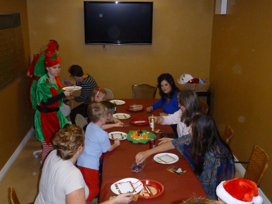 Clients of Emigh Dental Care got their craft on at the office's annual holiday visit with Santa Claus.