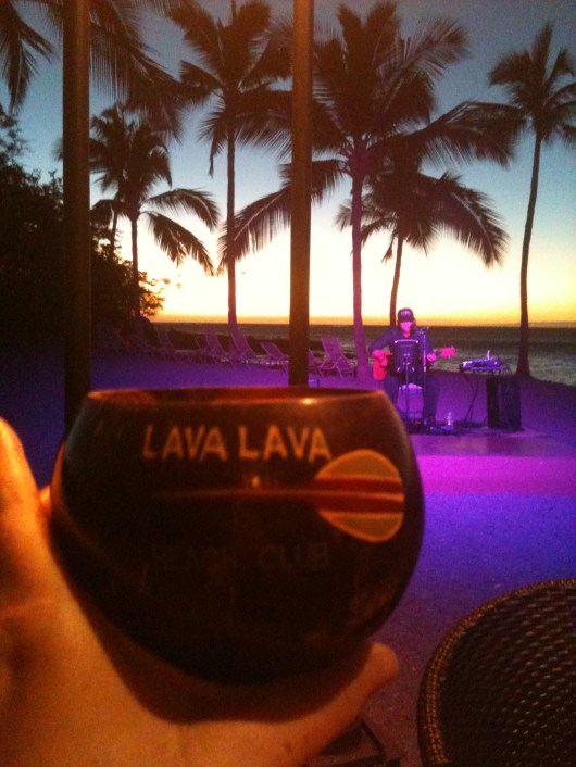 Cheers from the Lava Lava Beach Club!