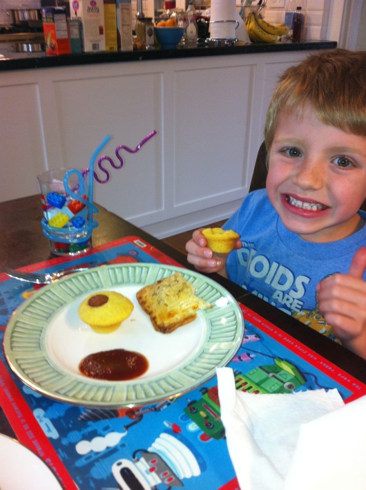 T practice-eating for the "big game"!