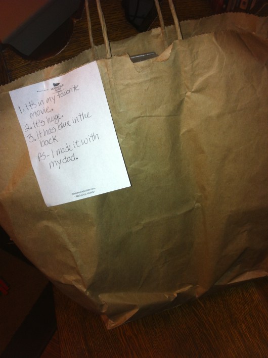 This was yesterday's share bag and clue list. Any guesses?