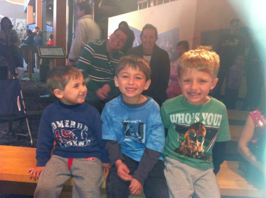 The happiest engineers on the "block"... at "The Cube" AKA Discovery Science Center in Santa Ana (CA).