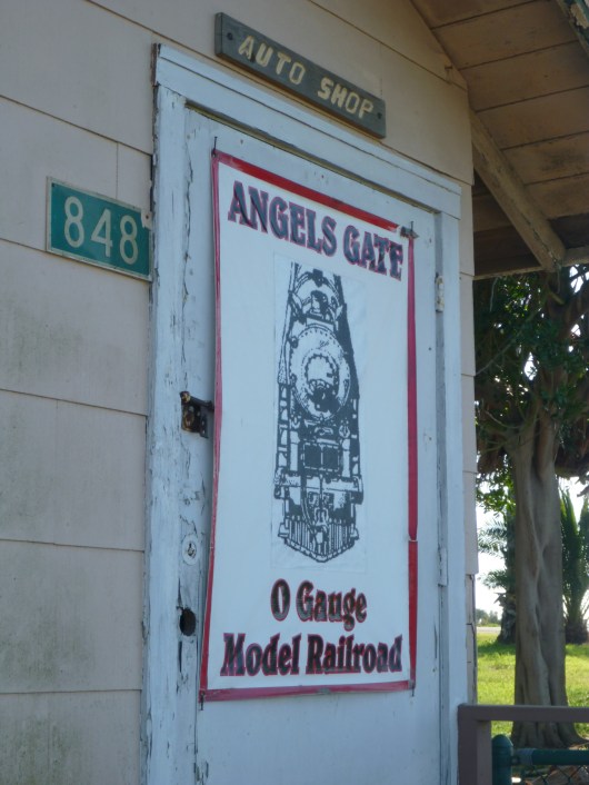 AGHR's signage on the outside of their clubhouse on the old Fort MacArthur site in San Pedro, CA.