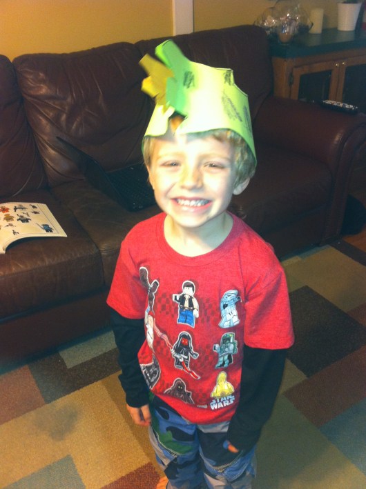 Happy Chinese Year Year from a dragon-hatted T!