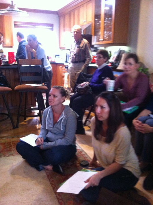 Parents take note, literally, during Kathy Salazar's "A Taste of Parent Talk" introductory course for Coastal Cuties. She talked Friday to part of the group, and it's on me to pass along the good word to those who missed it (!).