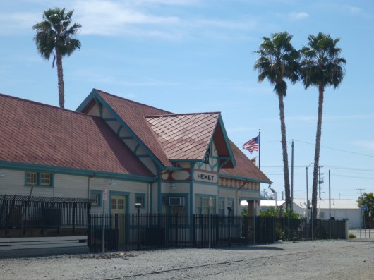The Hemet Museum in downtown Hemet, CA.