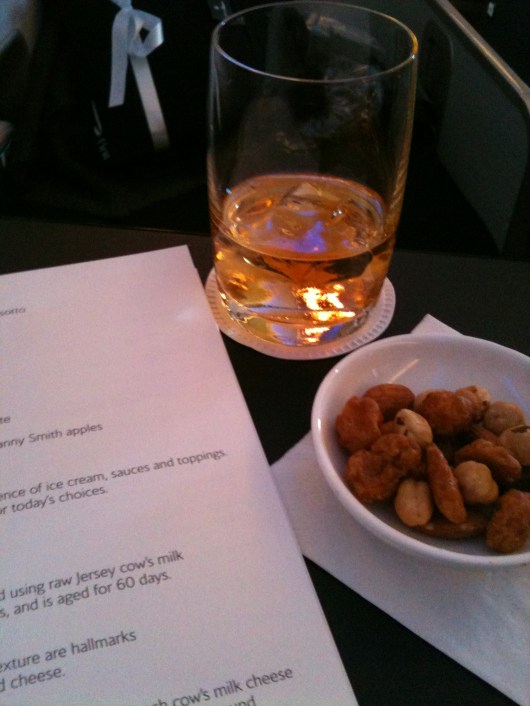 I'm not a regular Scotch drinker, but when I do, make it Johnny Walker Blue. Warmed cocktail mix doesn't hurt either.