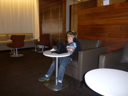 T rarely gets the iPad other than in airports and on airplanes. He prefers movies.