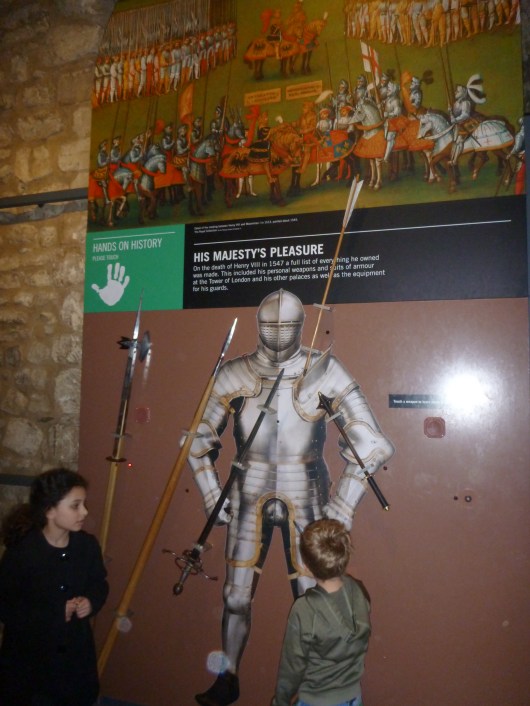 One of the many games and activities inside of White Tower.