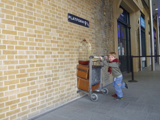 T's on his way to Platform 9-3/4!