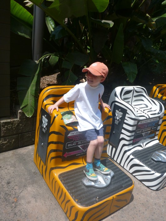 Hey, T, your feet can't be that tired yet!