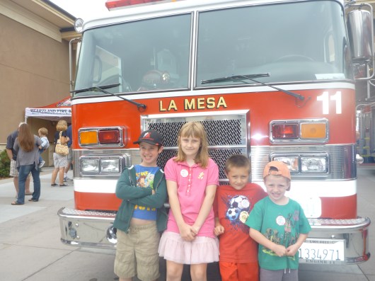 More fire truck fun!
