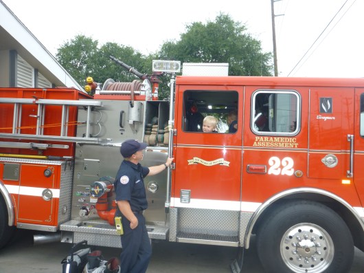 One of T's classmates in the photo I wish I got T in, but I couldn't get around the other side fast enough!