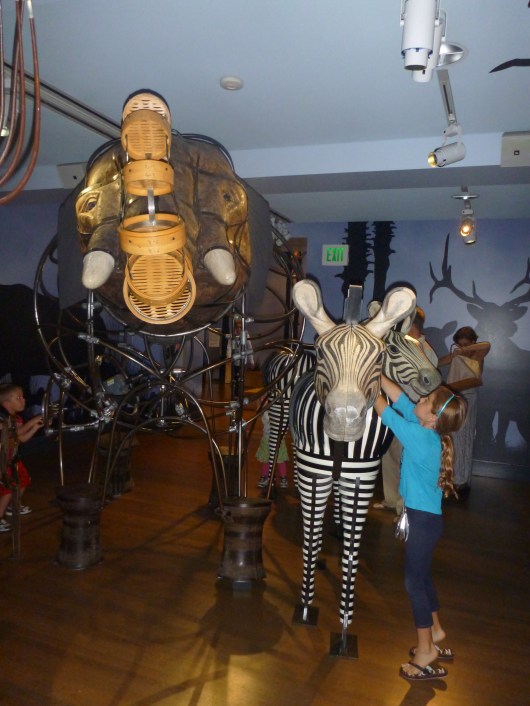 What awesome imagination went into creating the herds and flocks of animals at Noah's Ark!