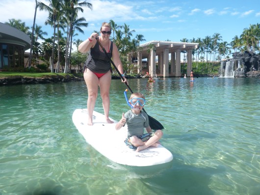 I got back on the SUP (stand-up paddleboard) this trip! I missed out last time as the lagoon was SO crowded. Of course, I am back to wanting one of these badly.