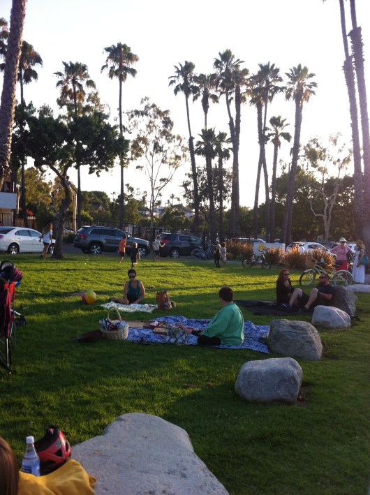 Looks like we have a deal, T. Have fun playing in the park with kids while Mom and Dad enjoy a lovely "date night" with friends nearby!