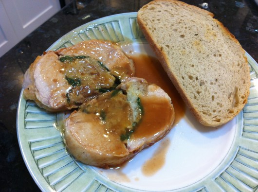 While the dish may not be exactly as Jacques prepares it, C made quite the tasty dish!