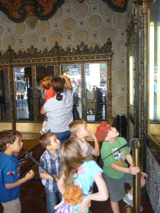 The kids even took in and appreciated some of the El Capitan's gorgeousness.