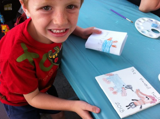 It's awesome, T. I'm just sorry I did that to Phineas' face, but the nice tile lady promised to help us out with that. I hope she does (can?!).