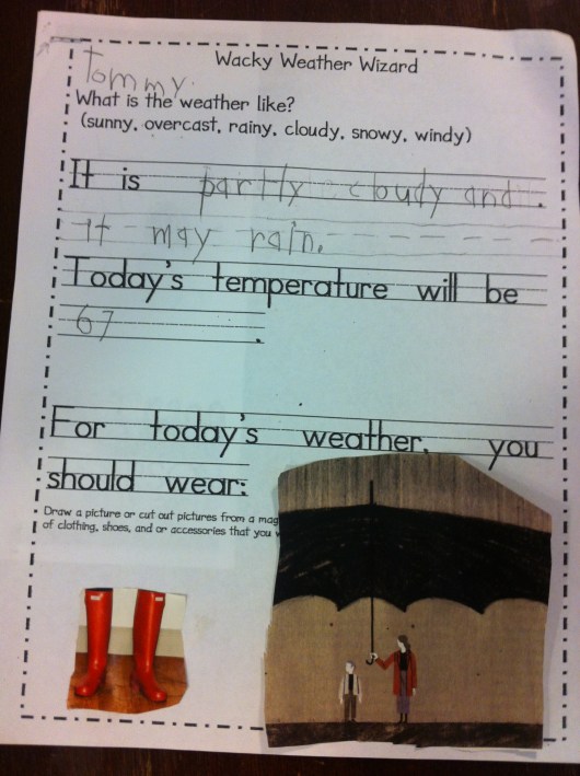 T is presenting this in class this morning. How's that for hedging his forecast?