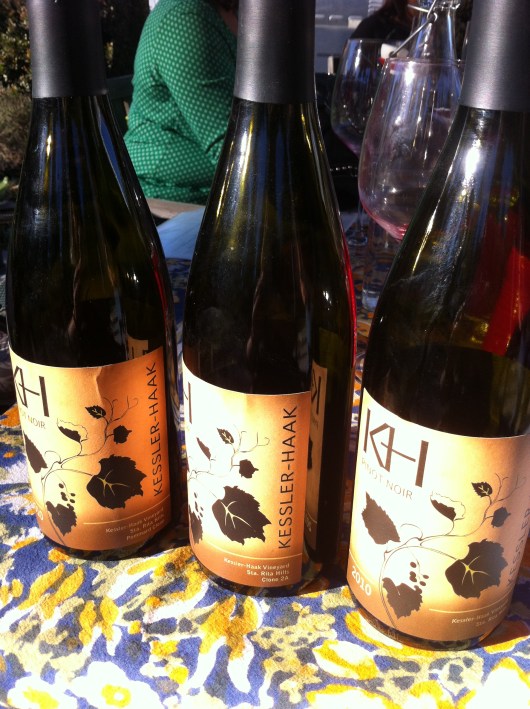 I love Pinot. Luckily I was in the right place at Kessler-Haak to relax and enjoy.