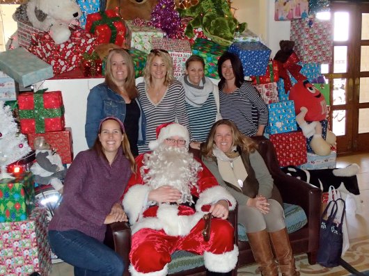 Santa Claus is coming to town... 'til noon on this day anyway!