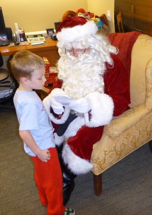 santa t at emigh dental 2012
