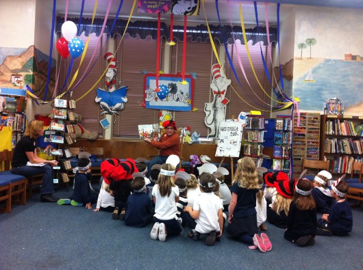 I'm not sure who had more fun... the TK audience or their reader, C.