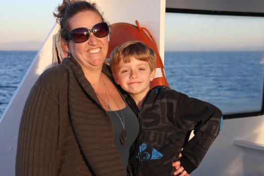 I love these photos of me and T. My silly boy.