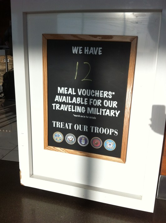 Giving back is also part of Long Beach Airport's mission. Thanks for treating our troops, LGB.