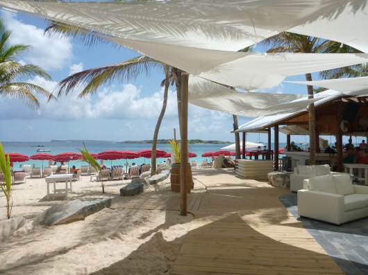 Kontiki Beach Club, Orient Beach, St. Martin.