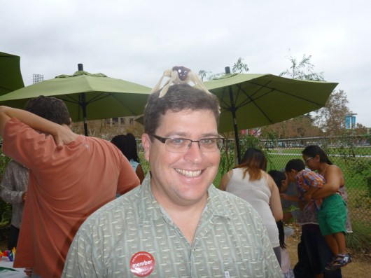 There's something in your hair, C.