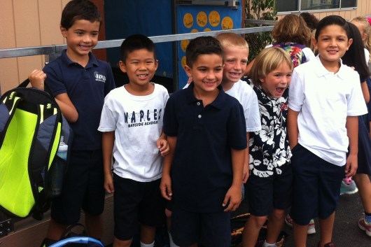 Now that's a nice, respectable photo. Thank you, boys! 