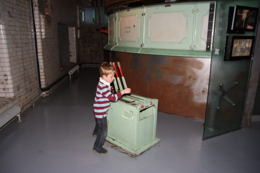 Levers and switches await the youngest of brewmasters along the Guinness Storehouse tour, Dublin.