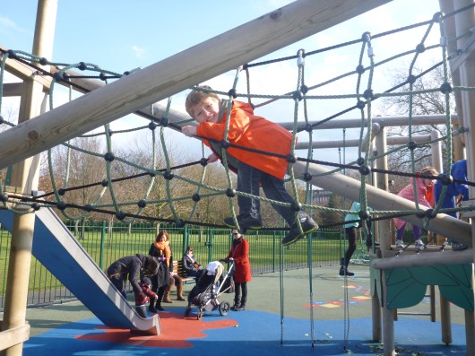 It isn't always sunny in Dublin, but when it is, get outside and over to St. Stephens Green where there's a fabulous playground for the littlest leprechauns in your clan.